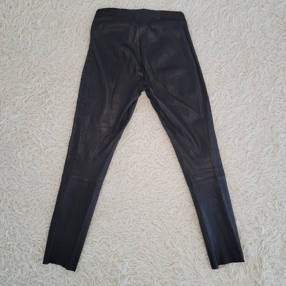 Alice + Olivia Leather Leggings - Picture 6 of 16